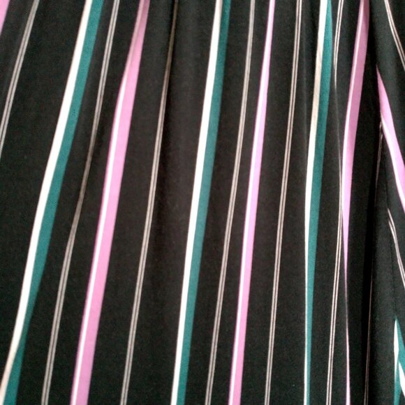 Torrid Size 1 Plus 1X Jumper Sleeveless Stretch Knit Tank Challis Stripe Pants - Picture 11 of 13